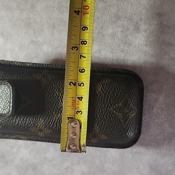 Louis Vuitton Vintage Monogram Phone Case Card Holder Case Bag Charm Accessory - Picture 10 of 10